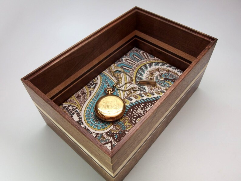 Modern Style Lifttop Box. Handmade Box. Artisan Box. 9.5 X Etsy