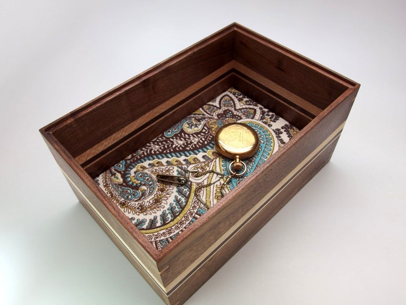 Modern Style Lifttop Box. Handmade Box. Artisan Box. 9.5 X Etsy