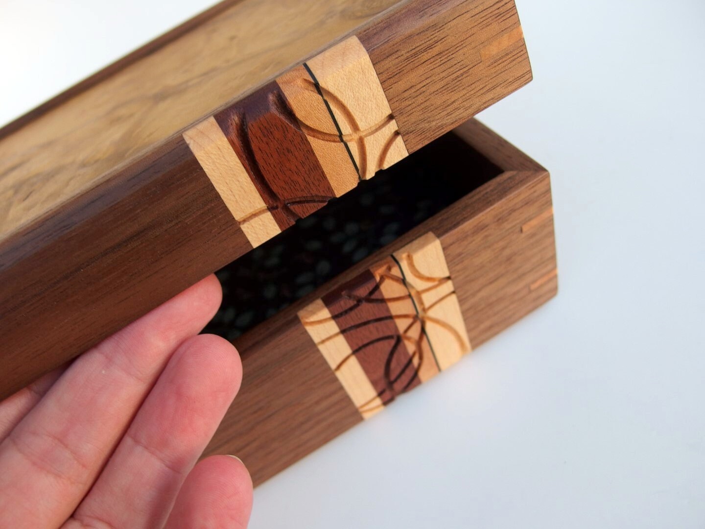 Artisan Handcrafted Box High-end Keepsake Memory Box Handmade Wooden ...