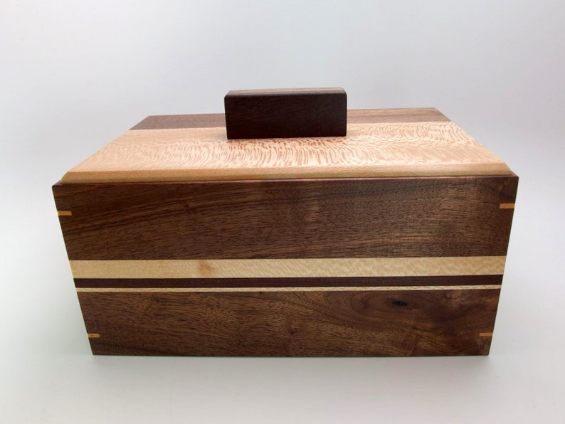 Modern Style Lifttop Box. Handmade Box. Artisan Box. 9.5 X Etsy