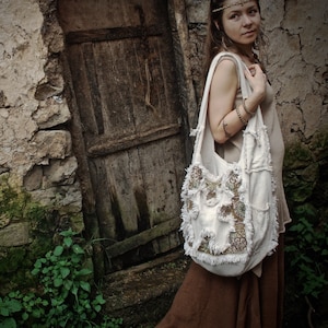 Tribal Tasche, Ethno Tasche, Maya Umhängetasche, Native American Style Tasche, Boho Tasche für Frauen, Erdige Tasche, Traditionell Tasche, Große Embraided Tasche