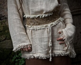 Bohemian Belt, Tribal Belt, Ethnic Belt, Embroidery Women Belt, Gipsy Waist Belt, Natural Belt, Viking Belt, Earthy Belt, Celtic Belt, Boho