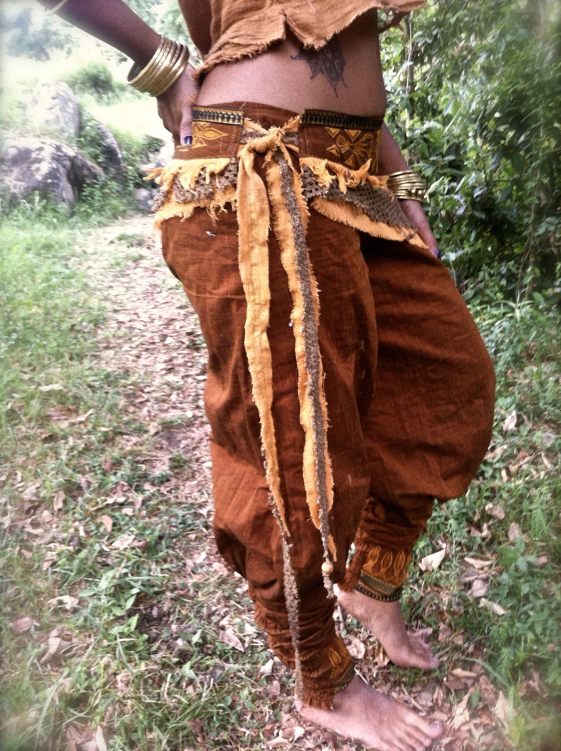 Egyptian Pants, Ethnic Pants, Yoga Pants, Boho Pants, Gypsy Pants, Hippie Pants, Earthy Pants, Meditation Harem Pants, Baggy Pants, Wide Leg image 3