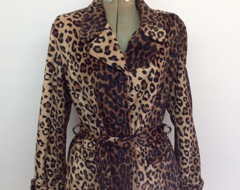 leopard print mac coat