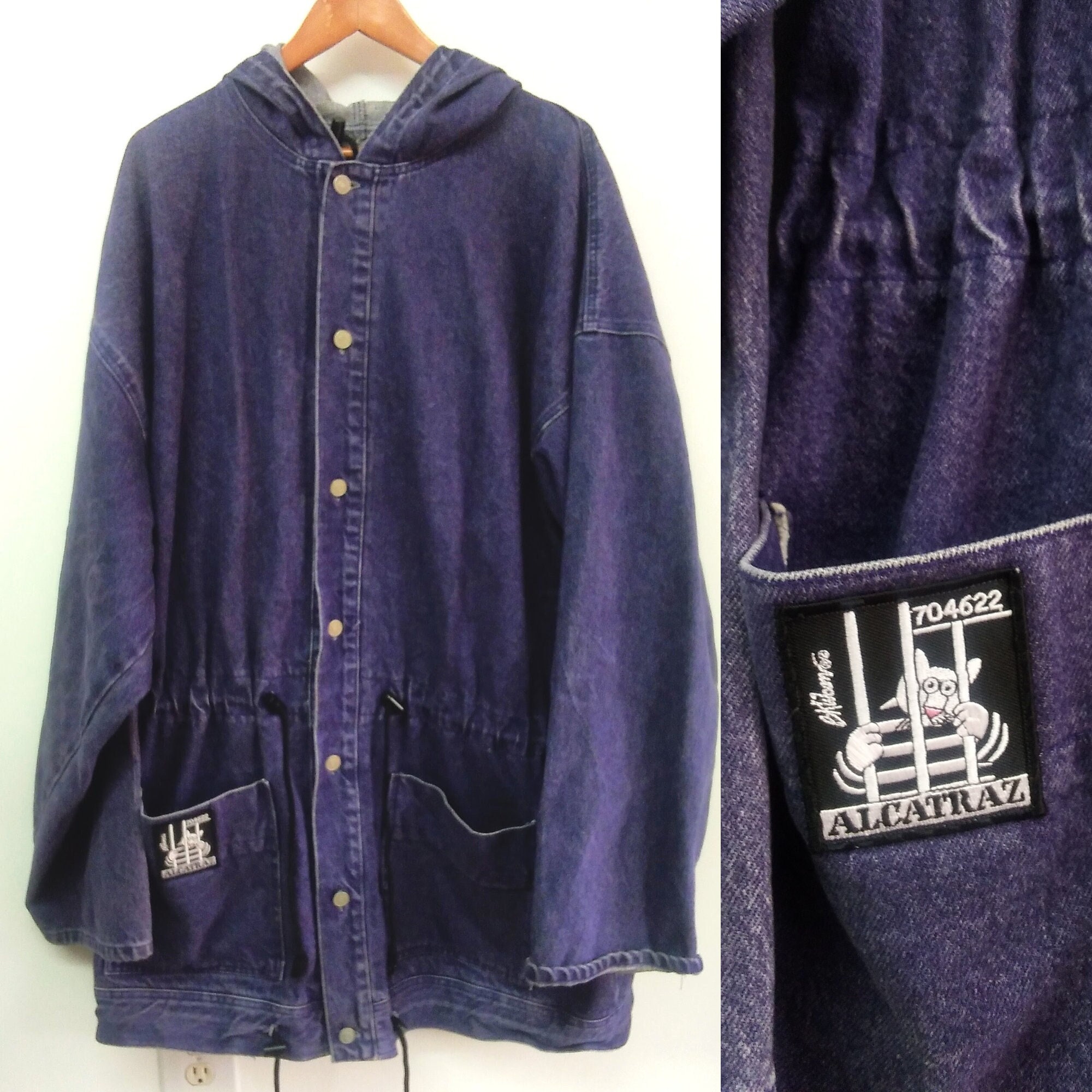 90s Purple Jacket - Etsy