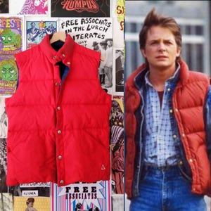 70's 80's Down Vest - Etsy