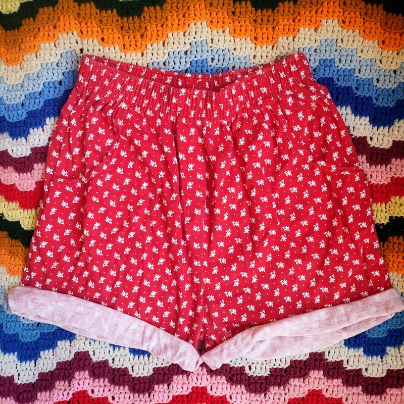 Floral Lavender Pattern Print Women's Shorts