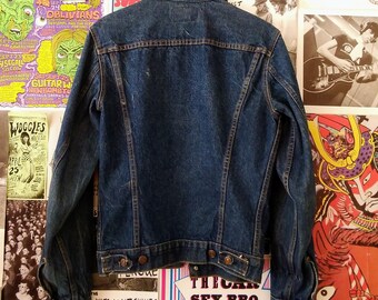 ジャケット・アウター 70s 80s Levis3rd denim jacket Vintage 70s Levi's Type 3 Denim Trucker Jacket SIZE 36 - Etsy