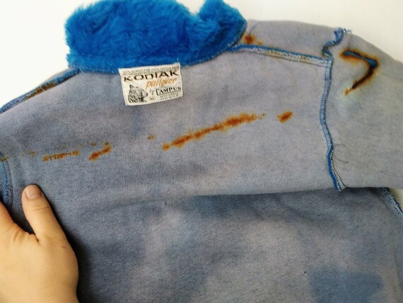 Vintage 50s Kodiak Pullover by Campus Boys Blue R… - image 9