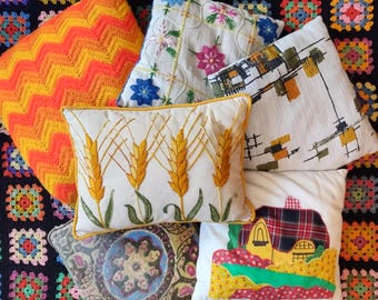 Pick Your Pillow! Boho Eclectic Retro Vintage Pillows