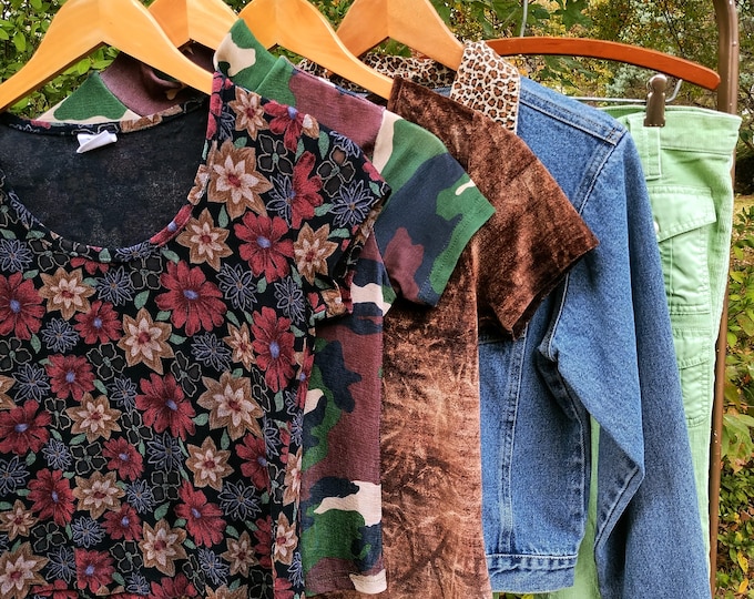 Build a 90s/Y2K Style Wardrobe Indie Sleaze Grunge Pop XS-S