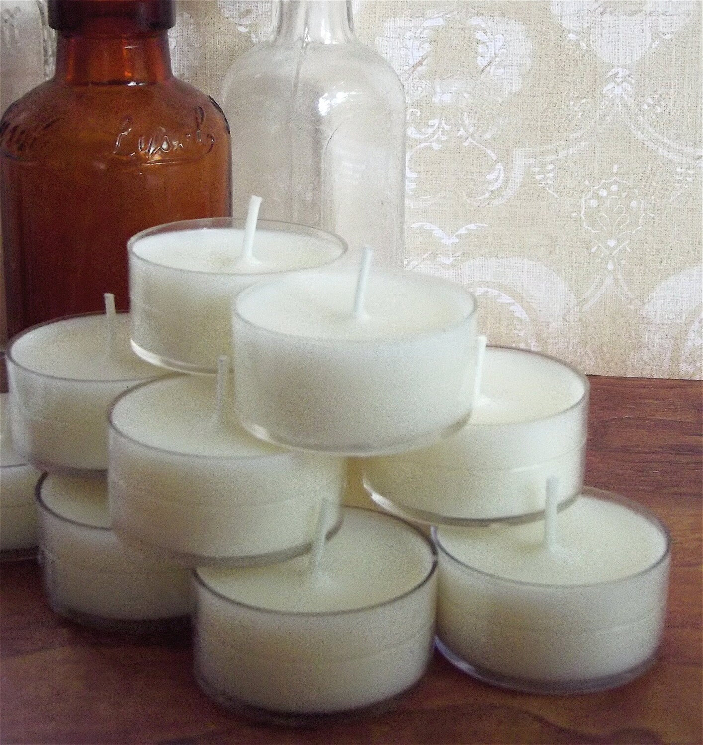 Wedding Candles Set Of 100 Tealights CUSTOM SCENTED Wedding Etsy