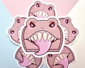 DnD Mimic Sticker - Dungeons and Dragons Merch - Waterproof Vinyl