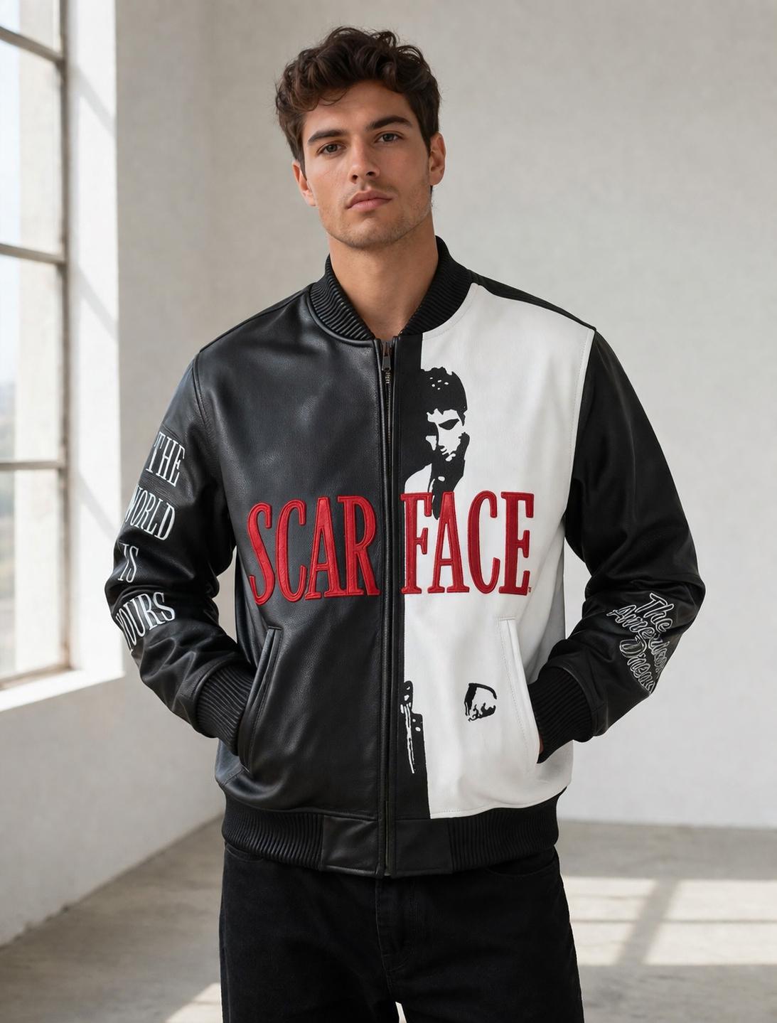 Scarface leather jacket - Etsy 日本
