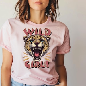 Wild Girl T-Shirt: Outdoor Adventure, Soft Cotton Tee