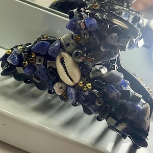 Crystal hair claw