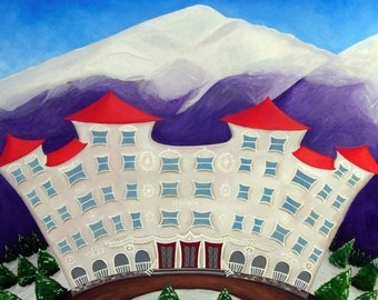 Mt Washington Hotel 15x15 Giclee Fine Art Print