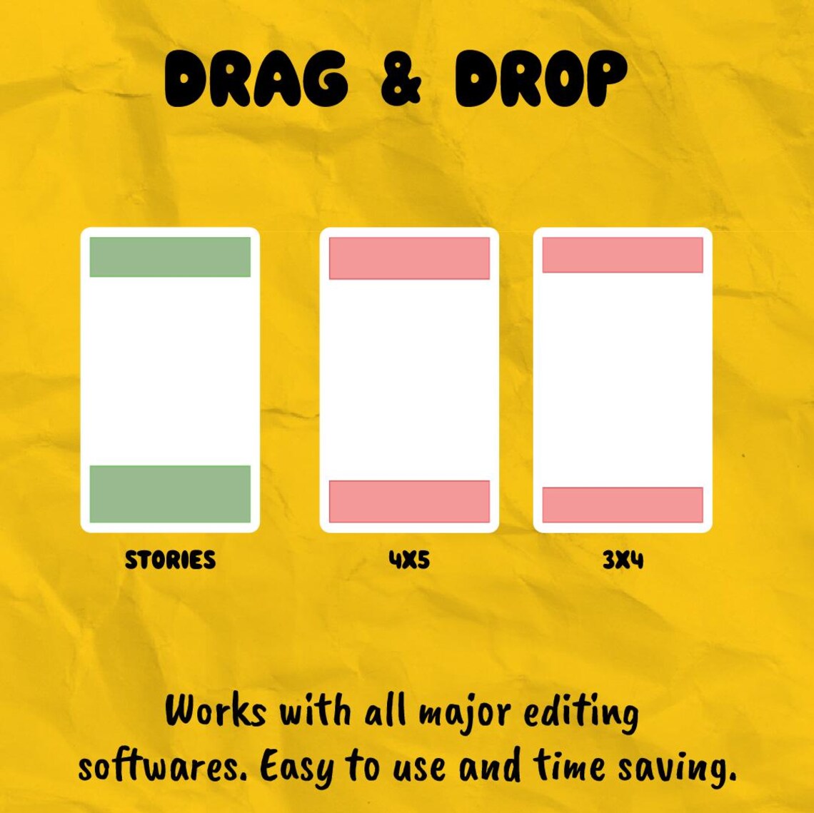 Instagram & Tiktok Safe Zone Overlay Guides - Etsy