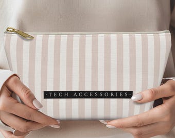 Travel Tech Organizer Zipper Pouch - Cord & Gadget Storage