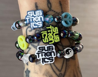 15 Pack - SUB TRON ICS Kandi Beads