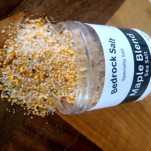 Maple Blend Sea Salt, Gourmet Sea Salt,  Specialty blend