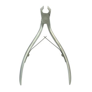 Mini Top Nipper – Compact Nail Nipper with Curved Cutting Edge, For Thick Nails, 15mm Blade