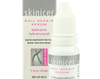 Nail Repair Serum 10ml, Restores and Strengthens Nails, Herbal Antifungal Formula with Spirulina