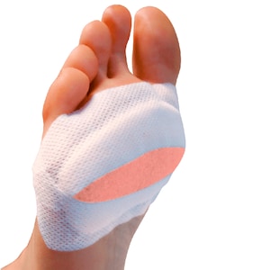Fleecy Web Extra Foot Cushion, Soft Self-Adhesive Cotton Padding for Comfort & Protection