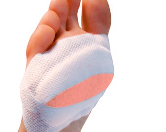 Fleecy Web Extra Foot Cushion, Soft Self-Adhesive Cotton Padding for Comfort & Protection