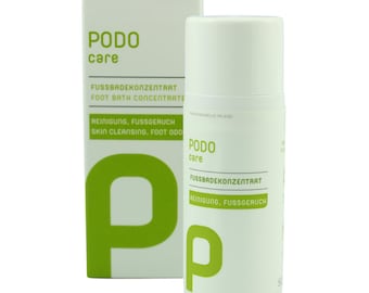 Concentrado vegano para baño de pies: Limpiador desodorizante con aroma fresco