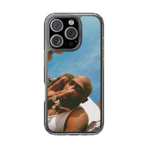 Clear Cases featuring Iconic Hip-Hop Art, Phone Case for Music Lovers, 2Pac Phone Case, Unique Design Cover