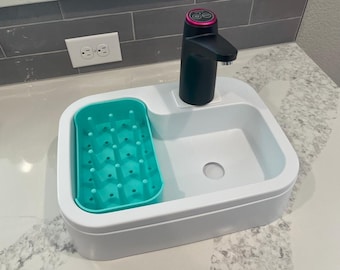 LOVEVERY Pretend Play Sink Faucet Adapter | 5 Gallon Water Dispenser Upgrade