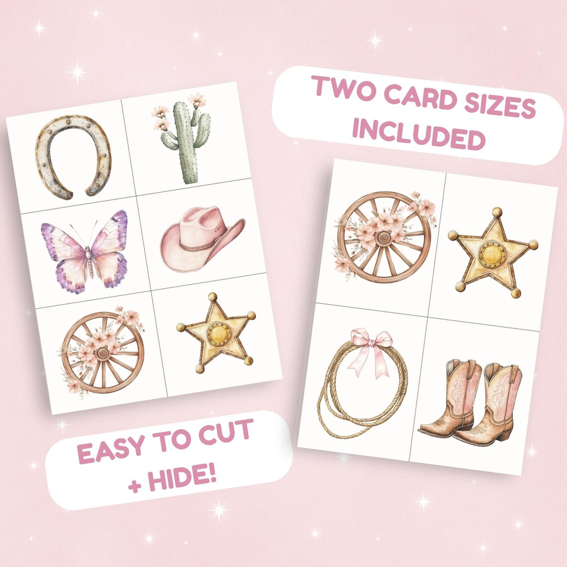 Rodeo Scavenger Hunt Printable Cowgirl Birthday Party Game for Kids ...