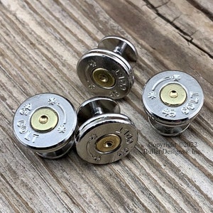Tuxedo Studs / Custom Bullet Tuxedo Studs / Bullet Tuxedo Studs / Men&#39;s Jewelry / Wedding Jewelry / Wedding Tuxedo Studs / Groomsmen Gift