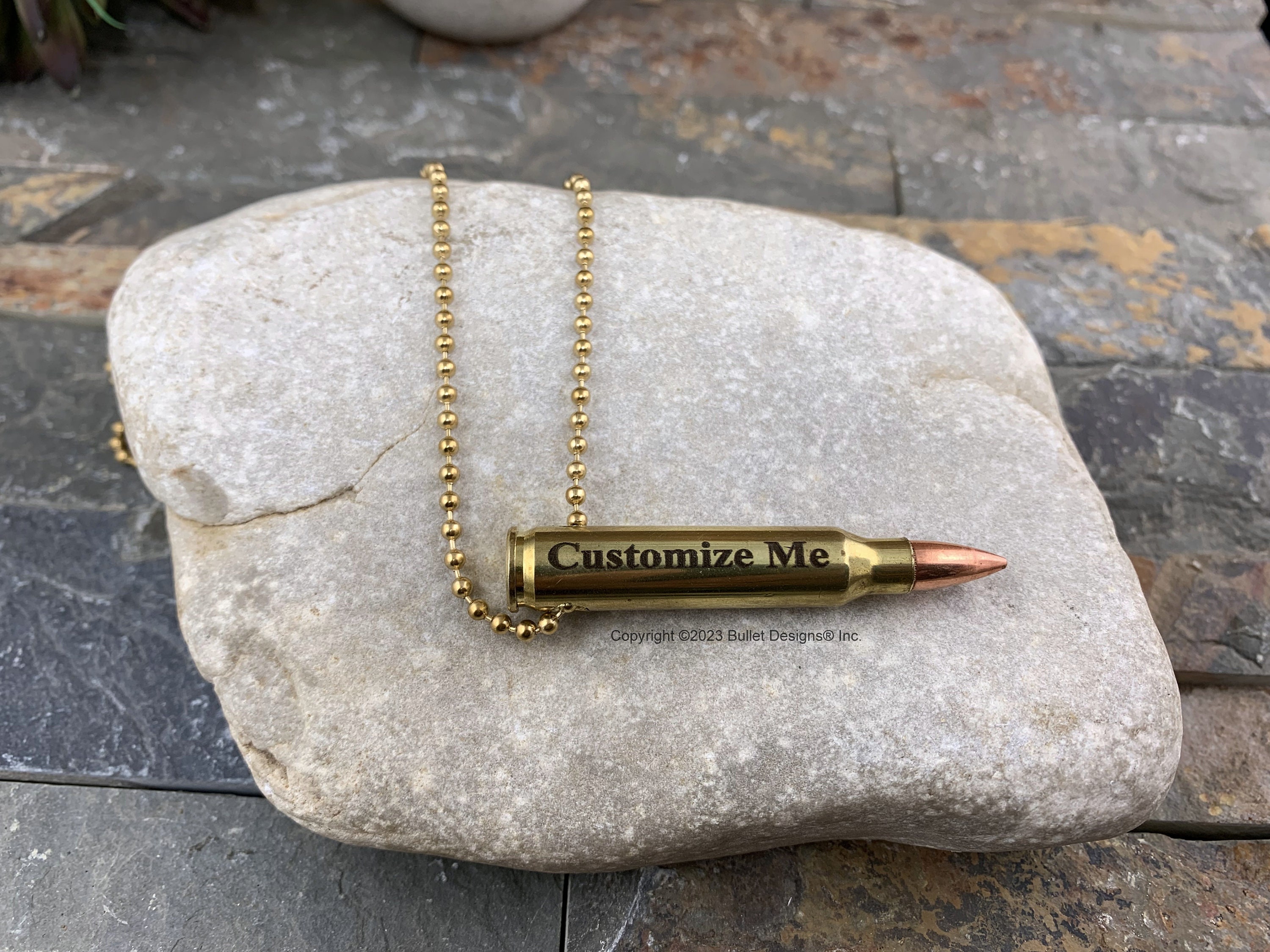 Bullet Jewelry: Engraved 