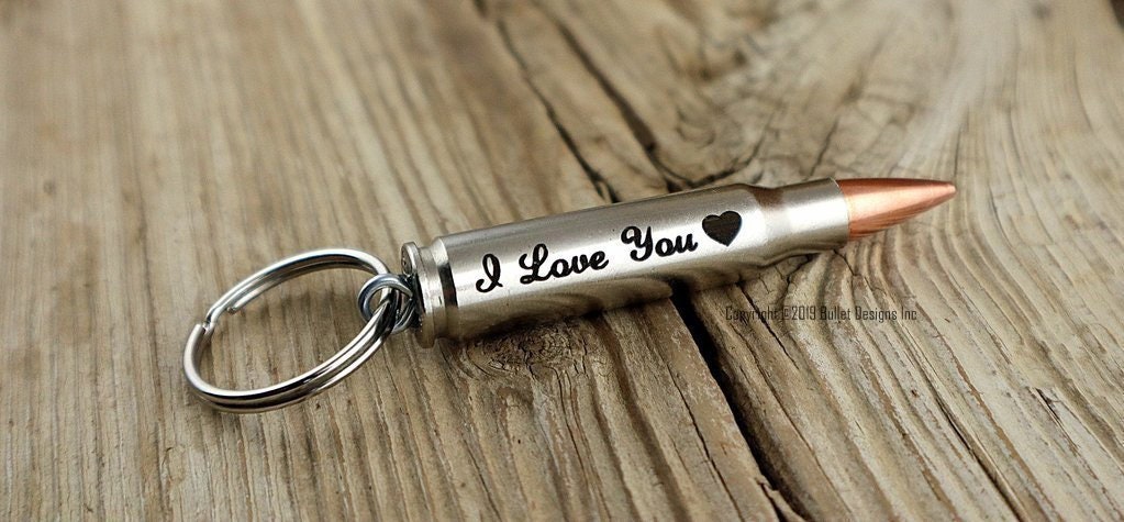 Thelma and Louise Keychains Bullet Shell Keychains 