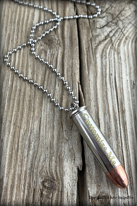 9mm Bullet Necklace – The Ammo Mama