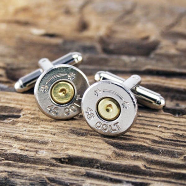 45 Colt Cufflinks Etsy