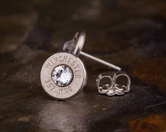 357 Magnum sleeved earrings