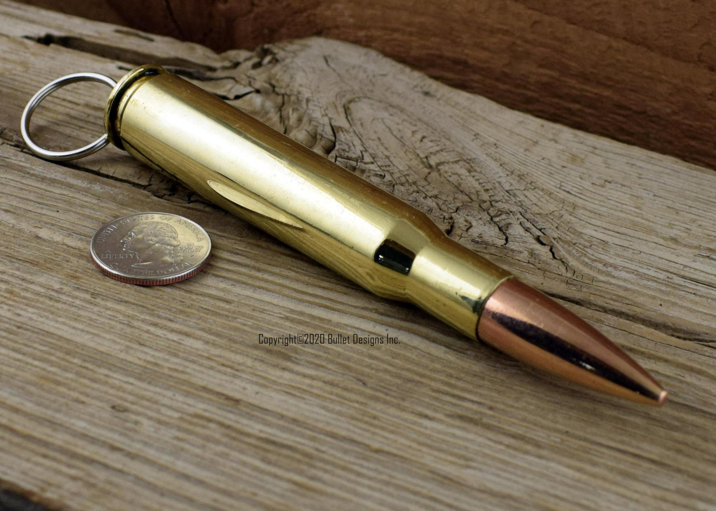 50 Caliber Bullet Keyring Military Keychain Bullet Key | Etsy