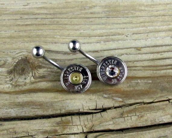 Bullet belly button deals ring