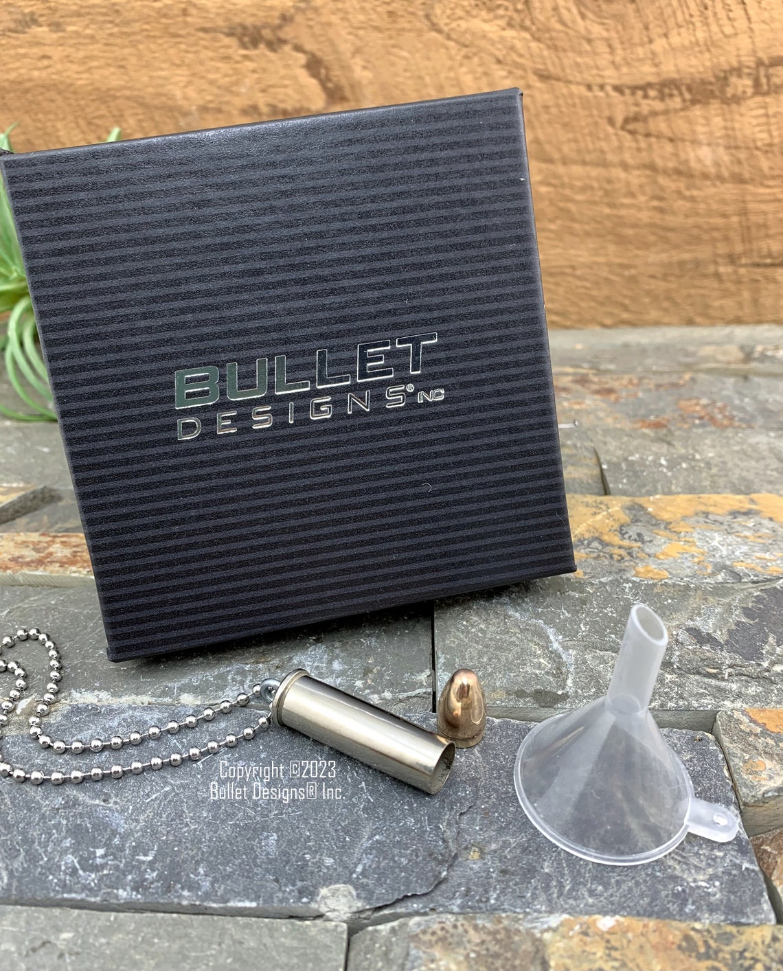 Ingraved Bullets Custom Engraved 38 or 357 Bullet Necklace, REAL, DIY Urn Kit, Memorial ...