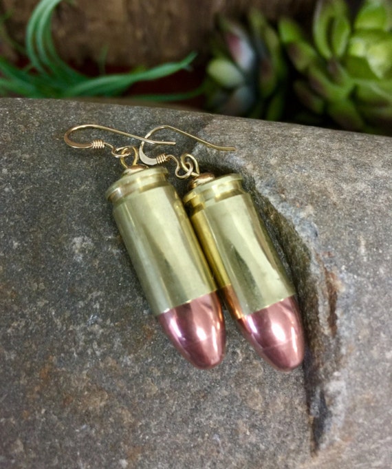 Real bullet earrings outlet