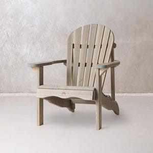 Wooden Adirondack Garden Chair