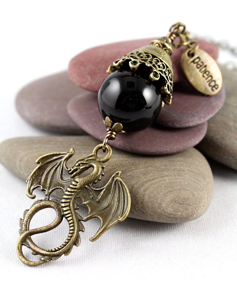 Mirror Charm Rear View Mirror Charm Black Onyx Yoga Charm Car Decoration Dragon Car Charm Car Accessories Car Crystal Yoga Style