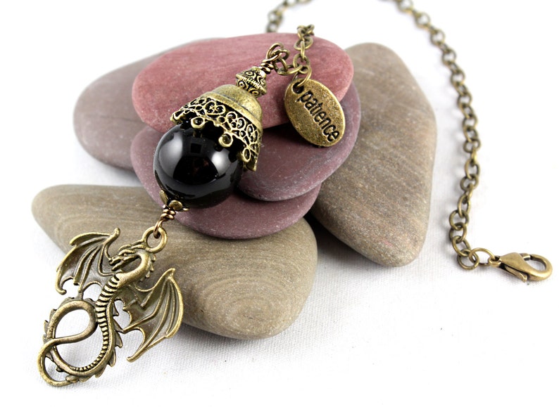 Mirror Charm Rear View Mirror Charm Black Onyx Yoga Charm Car Decoration Dragon Car Charm Car Accessories Car Crystal Yoga Style