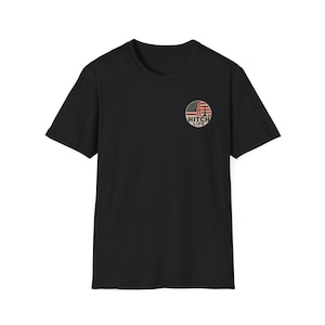 Oil Field Unisex Softstyle T-Shirt, Oil Industry Tee, Petroleum Graphic Shirt, Drilling Rig Top, Energy Sector Apparel