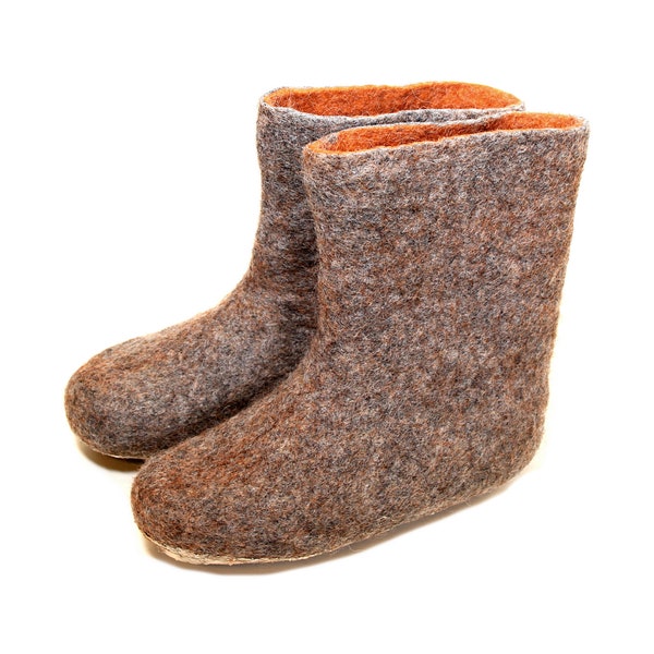 Felted Wool Boots Etsy