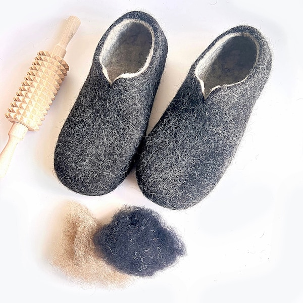 High Instep Slippers Etsy