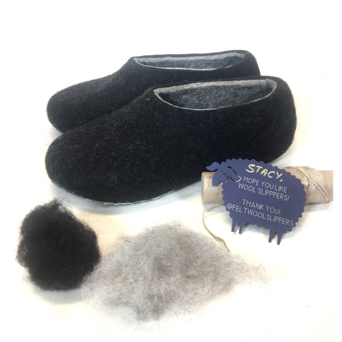 mens sheep wool slippers